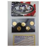 1 Proof Set of Quarters (5 Coins)