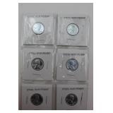 6 Steel War Cents