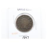 1847 Large Cent