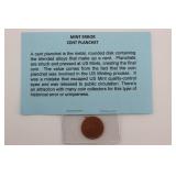 1 Mint Error Cent