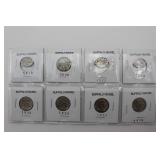 8 Buffalo Nickles
