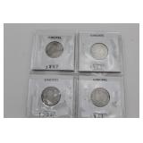 4 "V" or Victory Nickles