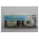 1 Silver Certificate
