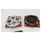 2 Film Reels, One with Film
