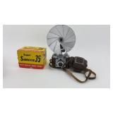 Samoca 35 Camera with Flash Attachment