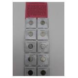 10 Westward Journey Nickle Set