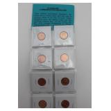 8 Uncirculated Mint Set Medallions