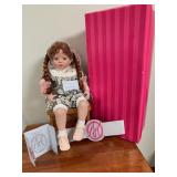 Marie Osmond 24" Tiny Tot Porcelian Doll-Lolli