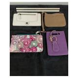 4 Clutch Purses-Appear New