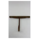 Hay Hook with Wooden Handle