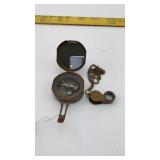 Compass, Mirror and Magnifying Glass