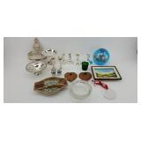 Candle Holders, Ashtrays, Salt and Pepper