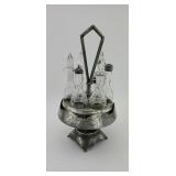 Silverplate Cruet Set