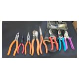 Pliers, Wire Cutters, Sockets, Etc