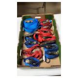 12 Various Ratchet Straps