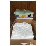 2 Boxes Of Assorted Linens