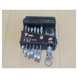 POWERBUILT 7PC METRIC WRENCH SET NEW