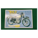 Modern BSA Gold Star Tin Sign