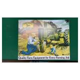Modern John Deere Tin Sign