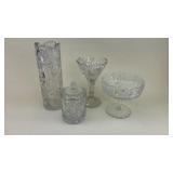 4 Pieces of Clear Glass