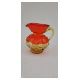 Amberina Small Pitcher Vase