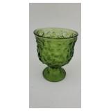 Green Glass Dish