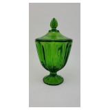 Large Green Covered Dish