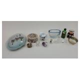Assorted Knick Knacks, Dishes, Kelloggs Castor