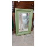 Large Green Mirror