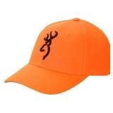 Browning Safety Orange Adjustable Cap