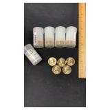 5 Containers of 5 2009-2013 P or D Mint Dollar Set