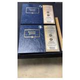 2 Empty Whitman Statehood Quarter Books