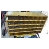 40 Bin Metal Bolt Bin With Bolts