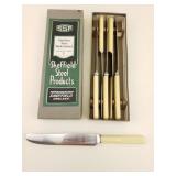 Set of 6 Sheffield Steel Table Knifes
