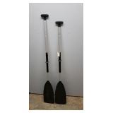 2 Mohawk Canoe Paddles