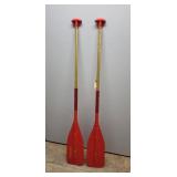 2 Carlisle Canoe Paddles