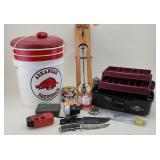 Fishing Items, Bucket Seat, Etc