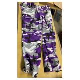 X-Large Purple Camouflage Pants