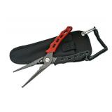 New 9" Aluminum FIshing Pliers w/ Sheath
