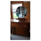 3 Drawer Dresser With Mirror