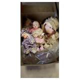 Lot of Stuffed Animals, Dolls