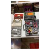 Assorted Socket Wrenches and Pliers