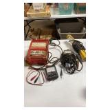 3 Battery Testers and a Hanging Shop Light