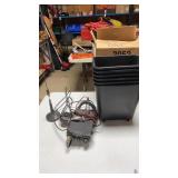 Small Garbage Cans and Radio