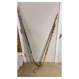 2 Hockey Sticks