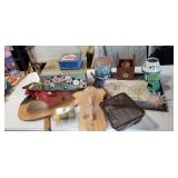 Decorative Items, Framed Print, Candles, Etc
