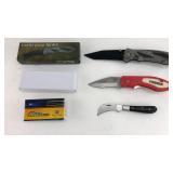 Fireman, Rite Edge & 5" Locking Knives
