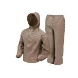 Frogg Toggs Rain Suit mens Ultra Lite XL Khaki