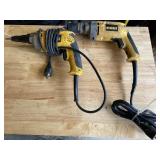 2 Dewalt Corded Drywall Screwguns