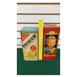 2 Cracker Tins
